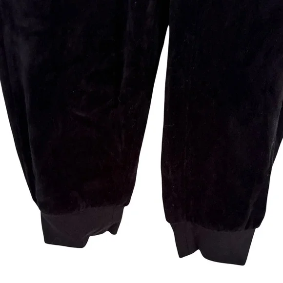 Juicy Couture Black Label Velour Y2K Zip Up‎ Jumpsuit Women's Medium Casual - Picture 7 of 10